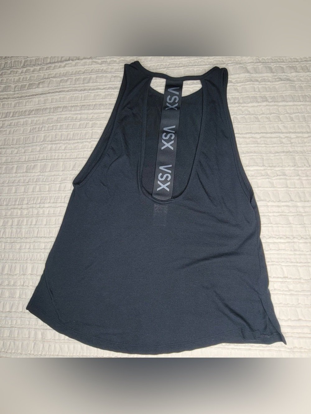 Victoria’s Secret Sport VSX Black Scoop Neck Workout Tank Medium